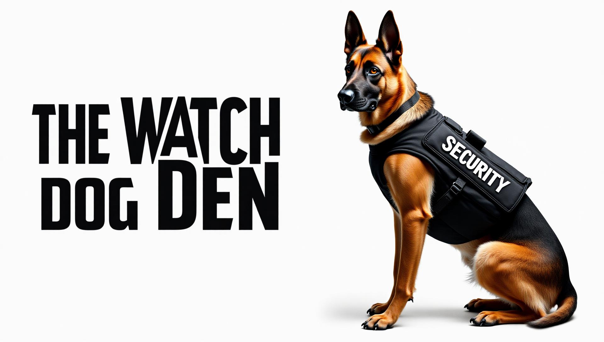 The Watch Dog Den Protection Dogs logo